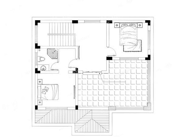 2款30萬(wàn)三層農(nóng)村自建房，帶挑空客廳