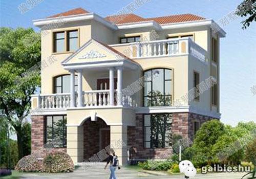 2款30萬(wàn)三層農(nóng)村自建房，帶挑空客廳