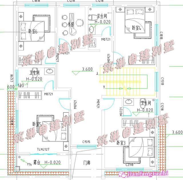 150平米9臥三層農(nóng)村自建房，造價(jià)40萬(wàn)，臥室足夠多，靈活性強(qiáng)
