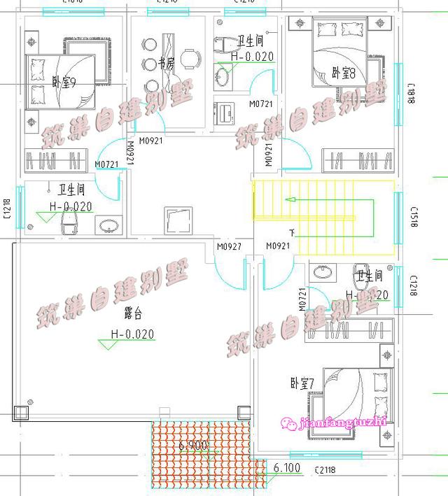 150平米9臥三層農(nóng)村自建房，造價(jià)40萬(wàn)，臥室足夠多，靈活性強(qiáng)