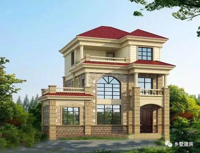 12x9的別墅設(shè)計(jì)圖，帶有車庫和露臺(tái)，造價(jià)多少？附帶圖紙！