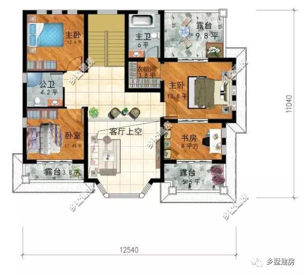 13x12的地基建什么樣的房子，這款別墅大家不考慮一下嗎？