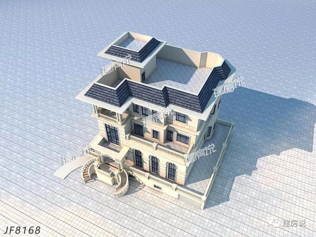 3款三層豪華歐式別墅，帶酒窖和電梯，高端大氣上檔次！