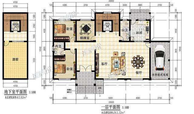 3款三層豪華歐式別墅，帶酒窖和電梯，高端大氣上檔次！