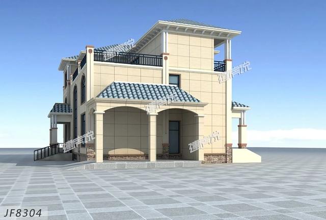 3款三層豪華歐式別墅，帶酒窖和電梯，高端大氣上檔次！