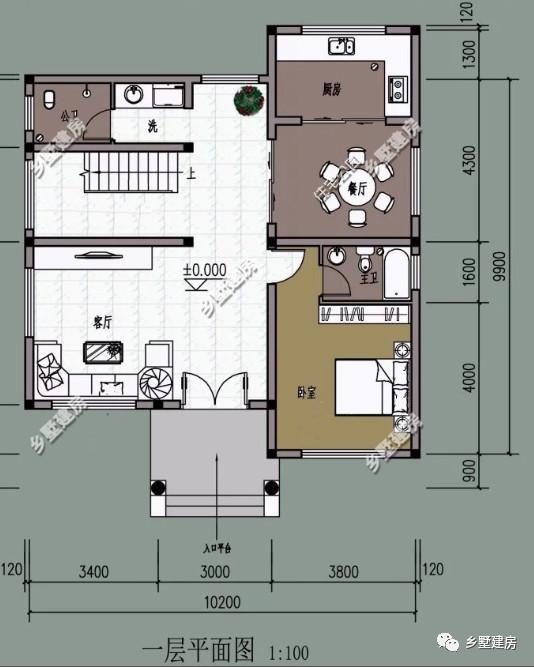 用20萬(wàn)就能建造二層別墅設(shè)計(jì)圖，掀起農(nóng)村建房熱潮，這么美的別墅，你還不心動(dòng)嗎？