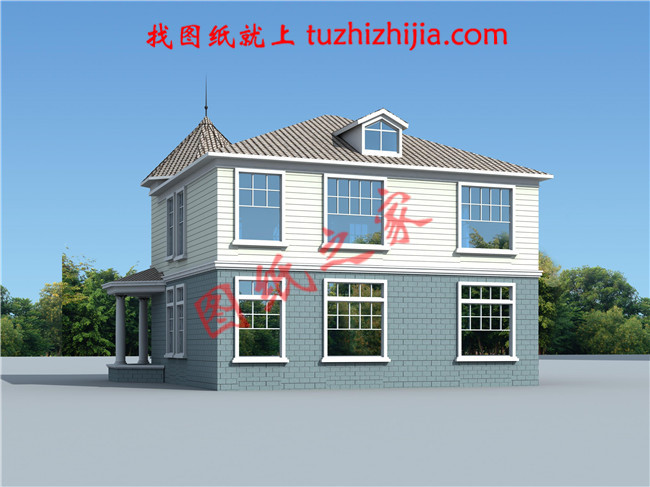 農(nóng)村25萬元二層小樓圖，經(jīng)典大氣建成20年不過時