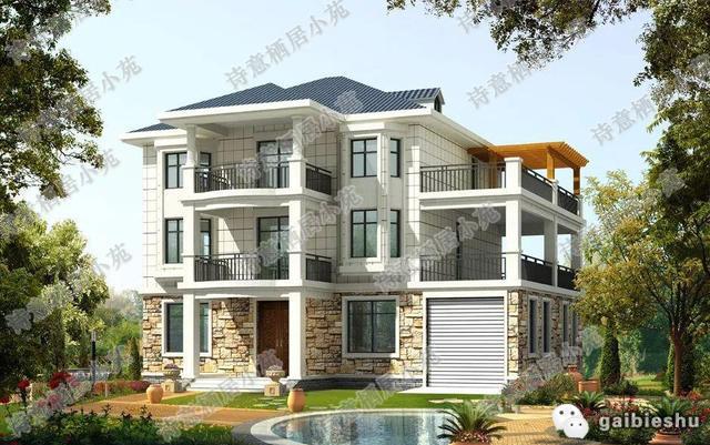 兩套歐式三層農(nóng)村自建房，主體造價(jià)50萬