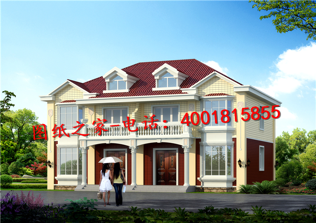 40萬打造最有吸引力的雙拼自建房，蓋好誰不羨慕？