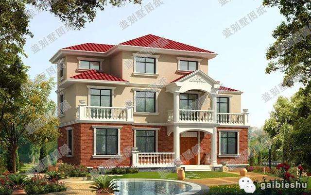 兩套造價50萬三層農村自建房，簡單實用