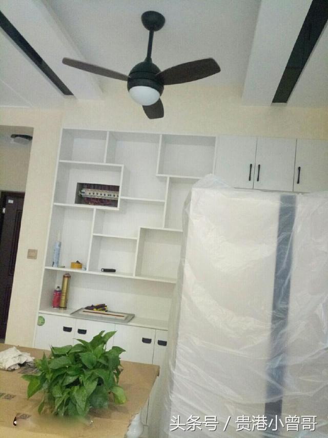 老公花了16萬裝修兩房兩廳，完工后我們覺得很美觀，一點都不吃虧