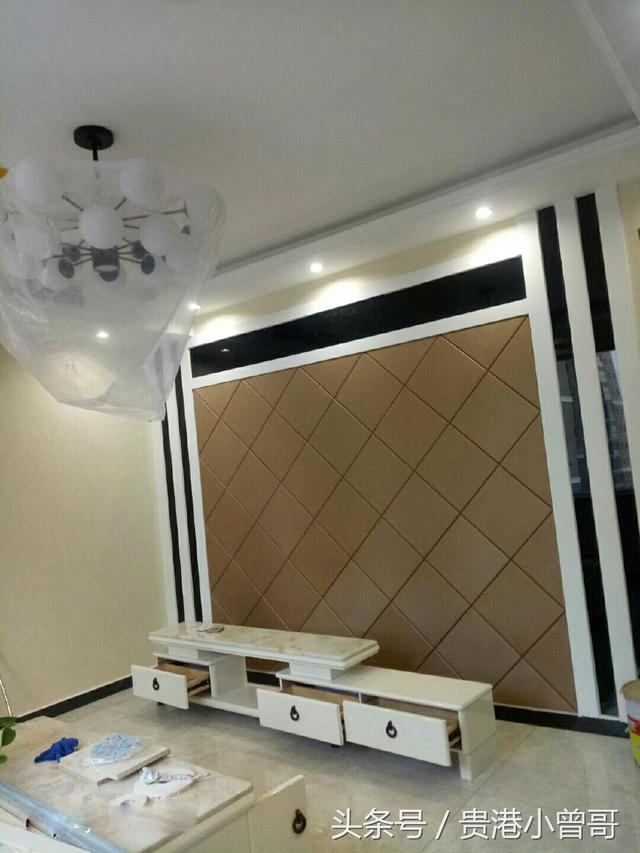 老公花了16萬裝修兩房兩廳，完工后我們覺得很美觀，一點都不吃虧