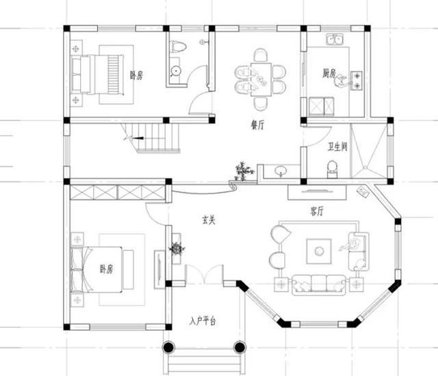 兩款簡單實用的二層自建房，主體造價25萬，農(nóng)村建房的最佳選擇