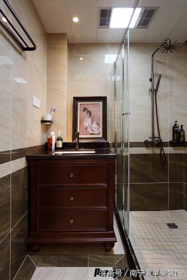 120平美式風(fēng)格裝修，色彩斑斕，開門一瞬間驚艷到自己了，非常美