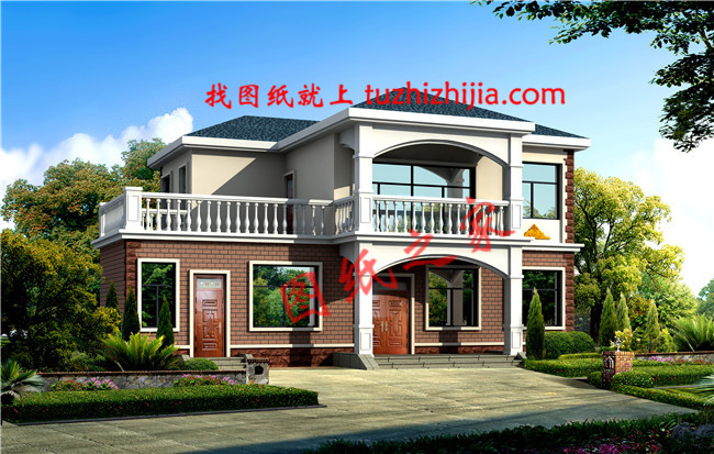 150平米左右農村二層房屋設計圖，造價25萬左右漂亮實用