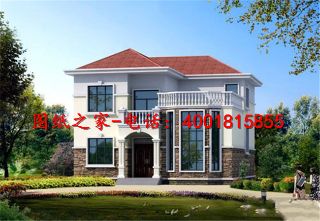 26萬(wàn)建農(nóng)村最好看兩層小樓圖，蓋好讓鄰居踏破你家門(mén)檻！