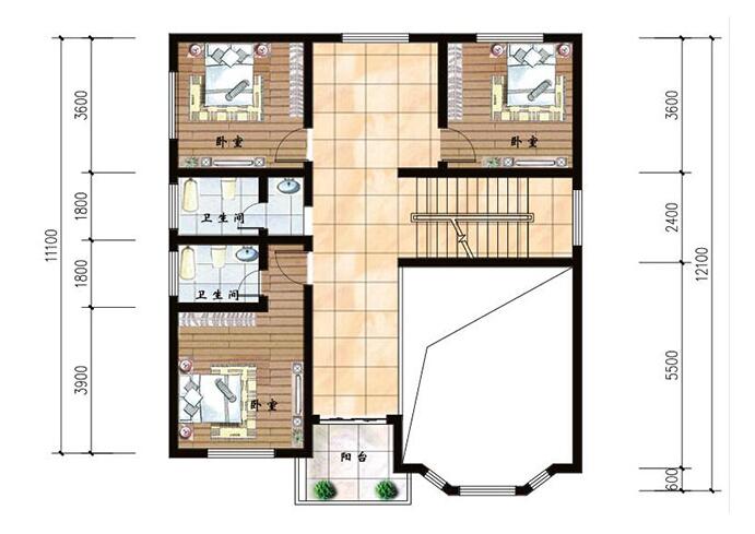 26萬(wàn)建農(nóng)村最好看兩層小樓圖，蓋好讓鄰居踏破你家門(mén)檻！