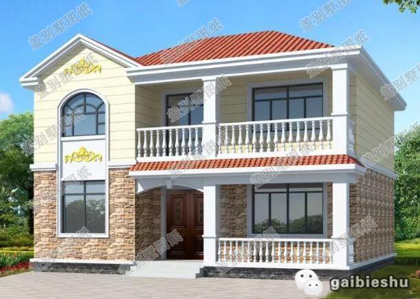 兩款開間約11米二層農村自建房，簡單實用，造價25萬，農村建房必選