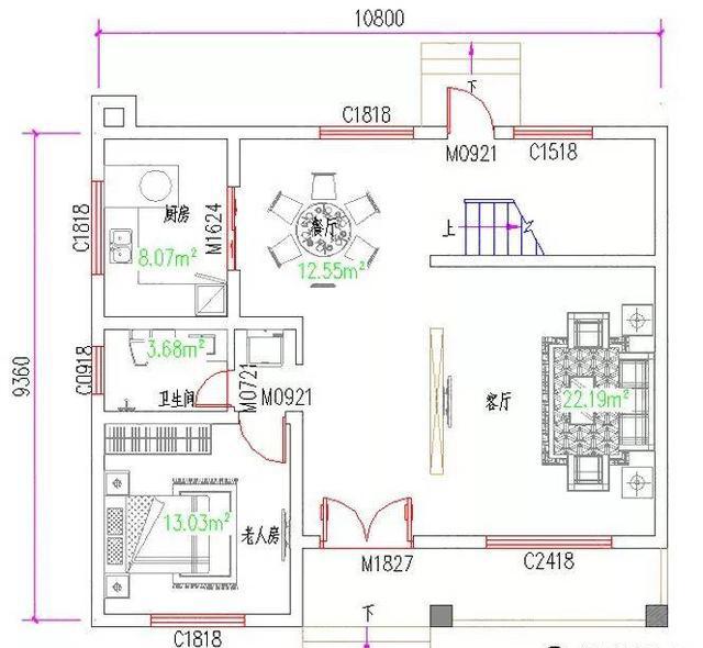 兩款開間約11米二層農村自建房，簡單實用，造價25萬，農村建房必選