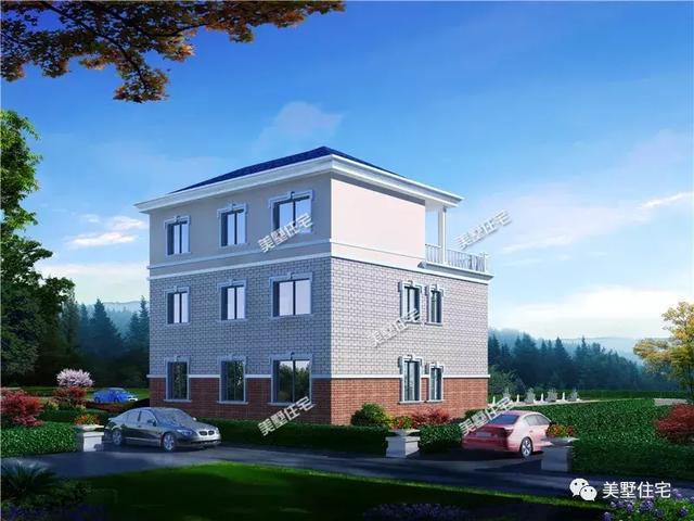 三層歐式農村別墅設計圖，11米X12米，既尊重傳統(tǒng)又能享受時尚，讓你想拒絕都難。