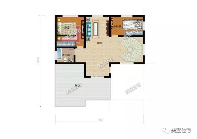 三層歐式農村別墅設計圖，11米X12米，既尊重傳統(tǒng)又能享受時尚，讓你想拒絕都難。