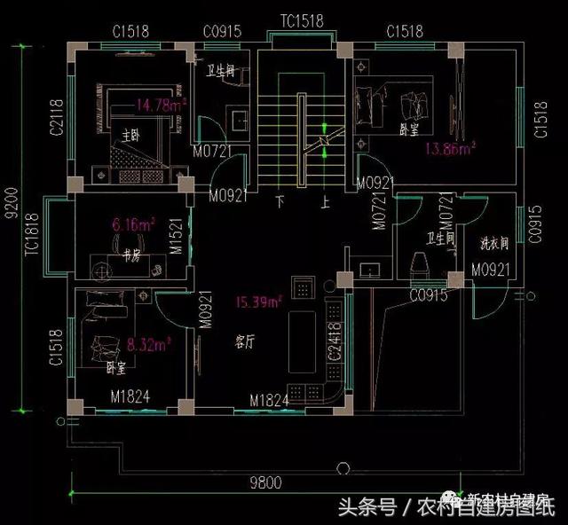 四棟85平米的現(xiàn)代風(fēng)格小別墅，小戶型也能建成大別墅，不信你來看一看？