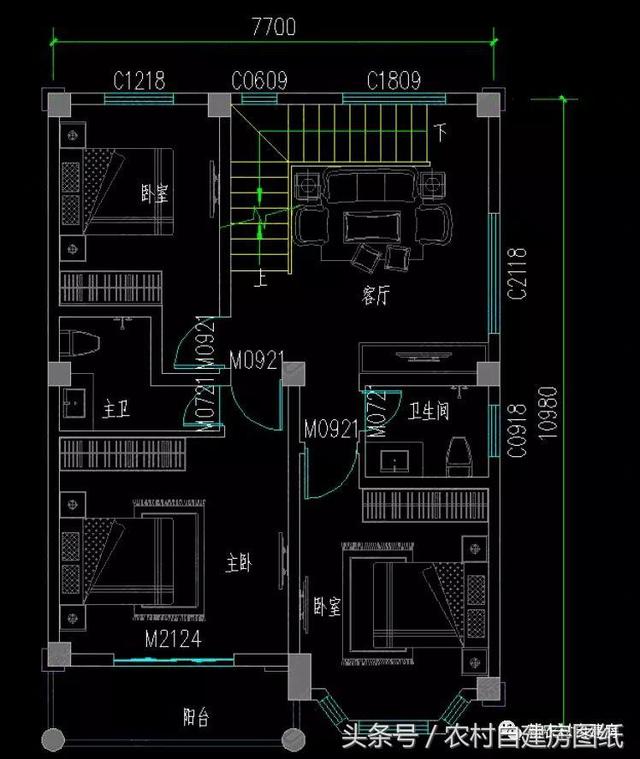 四棟85平米的現(xiàn)代風(fēng)格小別墅，小戶型也能建成大別墅，不信你來看一看？