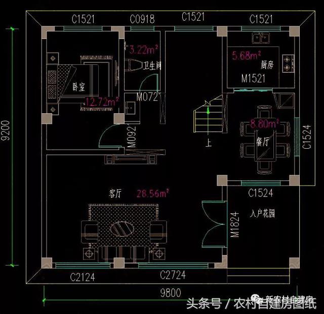 四棟85平米的現(xiàn)代風(fēng)格小別墅，小戶型也能建成大別墅，不信你來看一看？
