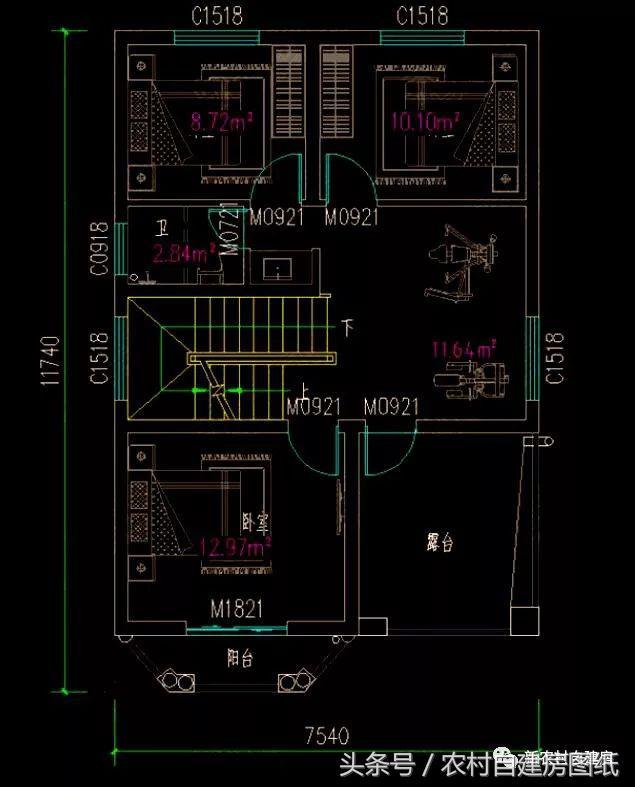 四棟85平米的現(xiàn)代風(fēng)格小別墅，小戶型也能建成大別墅，不信你來看一看？