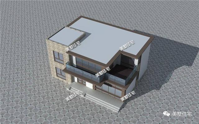 兩套造價30萬的二層別墅設(shè)計圖，外觀簡約時尚，建成養(yǎng)老剛剛好