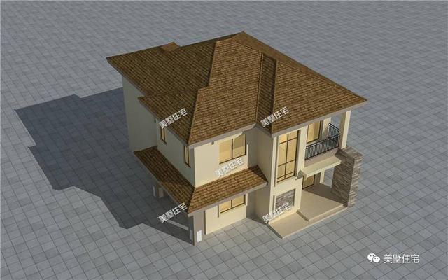 兩套造價30萬的二層別墅設(shè)計圖，外觀簡約時尚，建成養(yǎng)老剛剛好