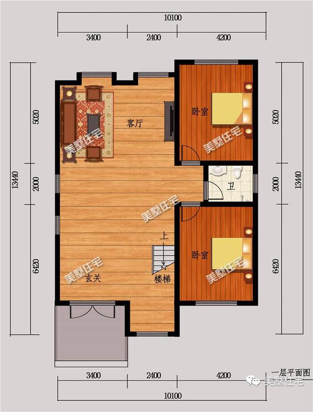 兩套造價30萬的二層別墅設(shè)計圖，外觀簡約時尚，建成養(yǎng)老剛剛好