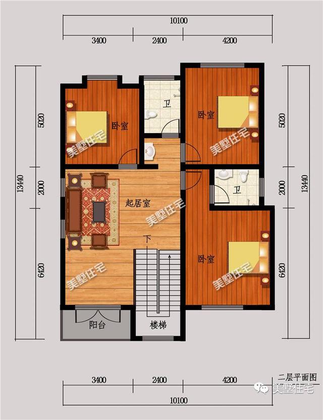 兩套造價30萬的二層別墅設(shè)計圖，外觀簡約時尚，建成養(yǎng)老剛剛好