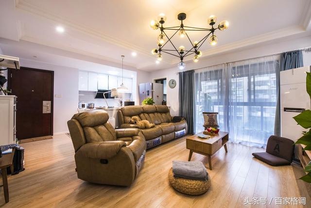 90后用92平裝修成現(xiàn)代簡(jiǎn)約風(fēng)格，花費(fèi)了10萬(wàn)，閨蜜看了都舍不得走。