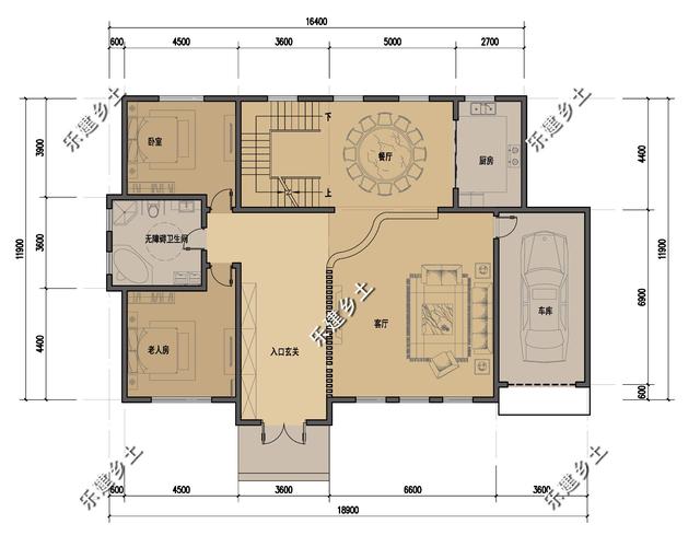 河北省任丘市王先生二層別墅設(shè)計圖，綜合歐式+中式的別墅特點，呈現(xiàn)出自然的柔美