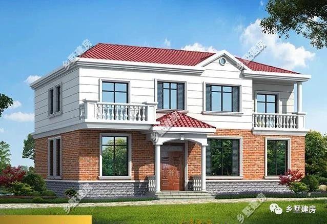 2棟二層農(nóng)村自建房，造價(jià)便宜，外型美觀大方，堪比城市豪宅，不信你來(lái)瞧一瞧？