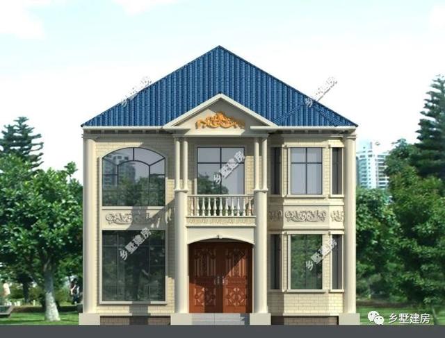 2棟二層農(nóng)村自建房，造價(jià)便宜，外型美觀大方，堪比城市豪宅，不信你來(lái)瞧一瞧？