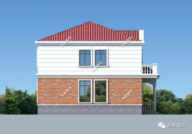 2棟二層農(nóng)村自建房，造價(jià)便宜，外型美觀大方，堪比城市豪宅，不信你來(lái)瞧一瞧？