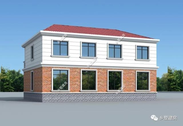 2棟二層農(nóng)村自建房，造價(jià)便宜，外型美觀大方，堪比城市豪宅，不信你來(lái)瞧一瞧？