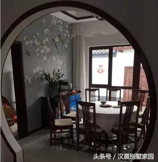 二層農(nóng)村中式別墅設(shè)計(jì)圖，簡(jiǎn)約又不簡(jiǎn)單，傳承隱逸精神！