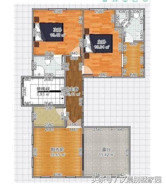 二層農(nóng)村中式別墅設(shè)計(jì)圖，簡(jiǎn)約又不簡(jiǎn)單，傳承隱逸精神！