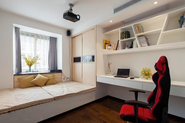 140平用15萬裝修，色彩搭配簡潔明亮，我覺得一點也不虧。