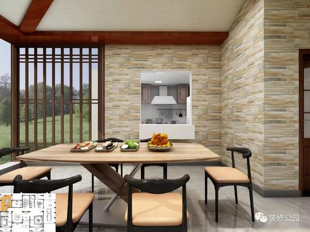 一層半農(nóng)村養(yǎng)老自建房，東南亞建筑特色，大斜頂線條流暢，隨性自在，值得推薦