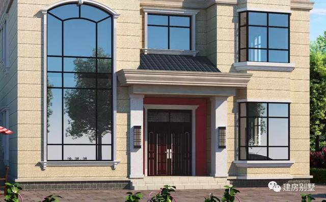 三層復式農村別墅設計圖，12×11米帶陽臺挑空大客廳，讓人向往的房子