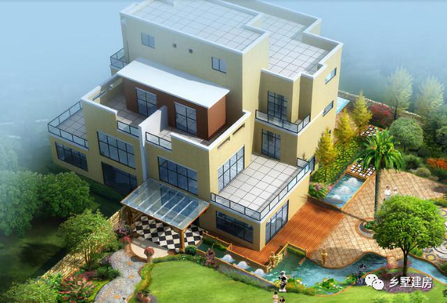 二層農(nóng)村別墅圖，自帶陽臺(tái)車庫，飄窗造型更是質(zhì)樸與時(shí)尚的結(jié)合，你心動(dòng)了嗎