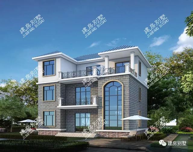 3棟三層復式農(nóng)村別墅設計圖，不一樣的風格卻一樣的引人注目，哪一棟更適合你呢