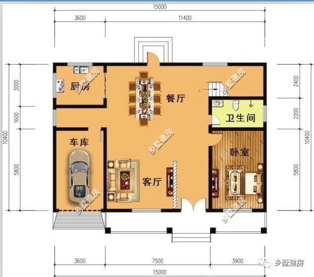 兩款二層別墅小洋房設計圖，造型新穎獨特，美觀大氣，新農(nóng)村建房的代表