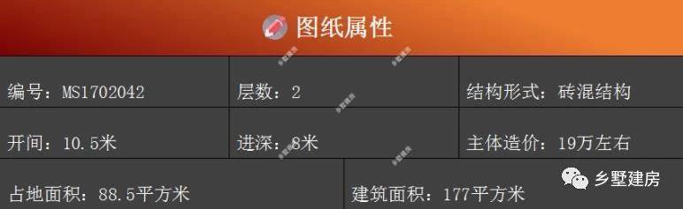 二層現(xiàn)代風(fēng)格農(nóng)村自建房設(shè)計圖，黃墻紅頂醒目又溫馨，大家都要這樣建！