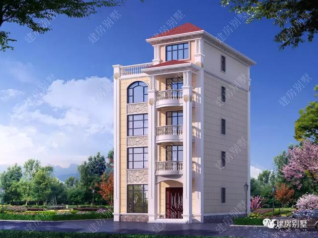 兩棟五層豪華別墅設(shè)計(jì)圖，都是美觀實(shí)用且風(fēng)景極好的旺宅