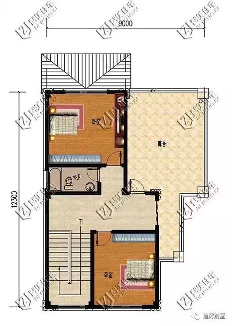 兩棟五層豪華別墅設(shè)計(jì)圖，都是美觀實(shí)用且風(fēng)景極好的旺宅